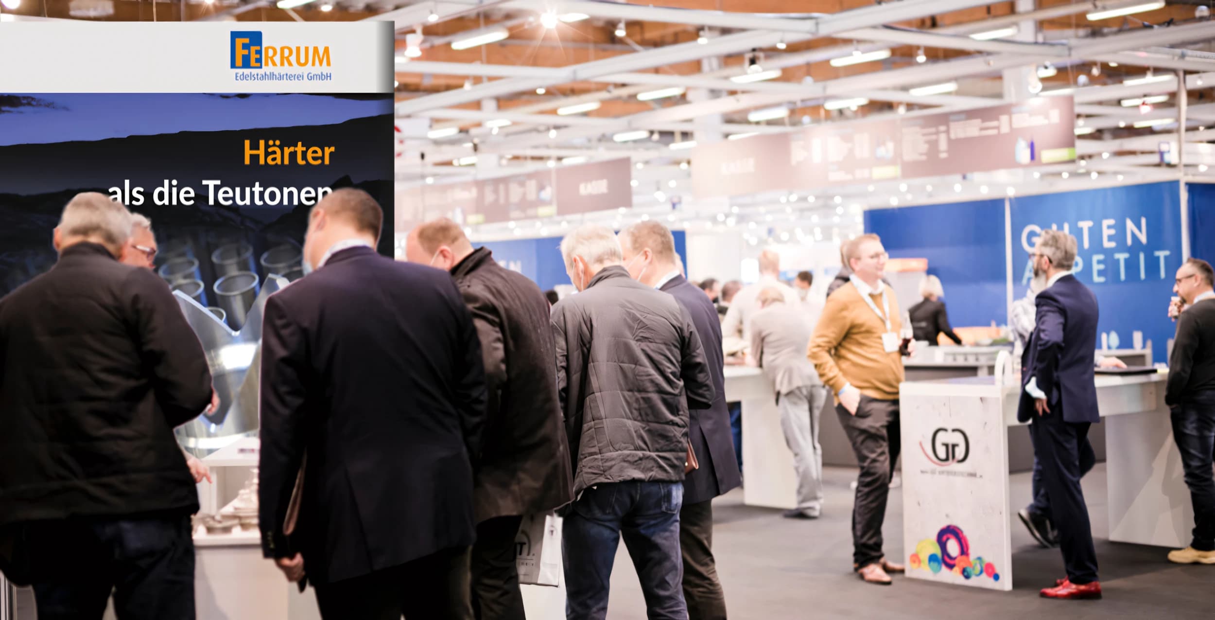 Ferrum-Messestand auf der FMB in Bad Salzuflen